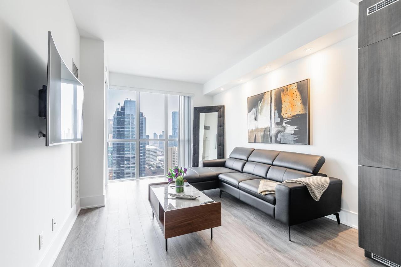 Stylish 1Br + Office Condo - Cn Tower View Торонто Экстерьер фото